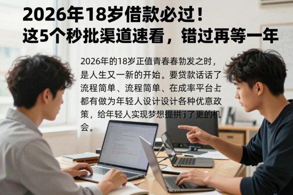 2026年18岁借款必过!这5个秒批渠道速看,错过再等一年