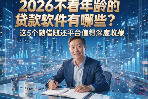 2026不看年龄的贷款软件有哪些?这5个随借随还平台值得深度收藏!