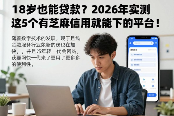 18岁也能贷款？2026年实测这5个有芝麻信用就能下的平台！