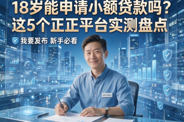 18岁能申请小额贷款吗？这5个正规平台实测盘点，新手必看！