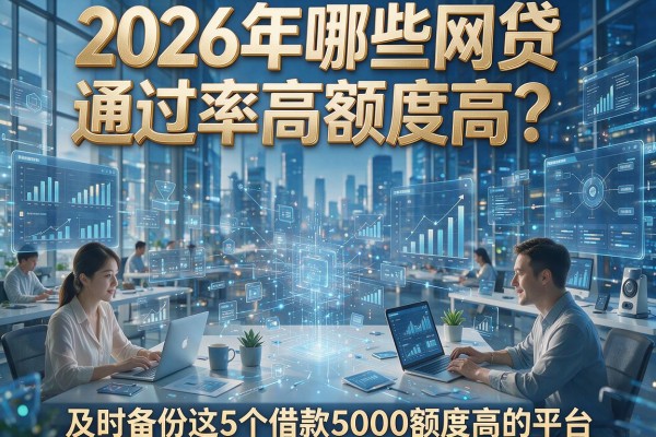 2026年哪些网贷通过率高额度高?及时备份这5个借款5000额度高的平台!