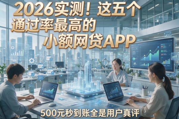 2026实测！这五个通过率最高的小额网贷APP，500元秒到账全是用户真评！