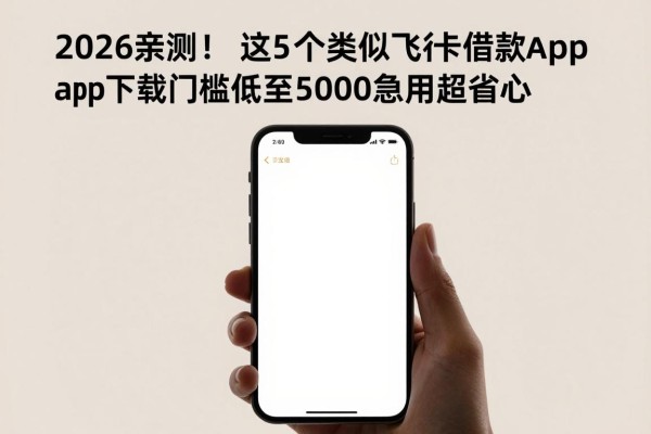 2026亲测!这5个类似飞行卡借款app下载一样方便的贷款口子,门槛低至5000急用超省心