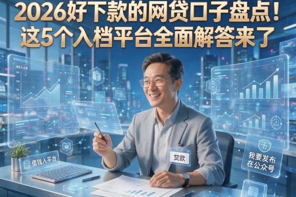 2026好下款的网贷口子盘点！这5个入档平台全面解答来了
