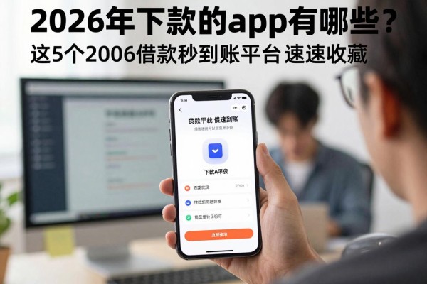 2026年下款的app有哪些?这5个2026借款秒到账平台速速收藏