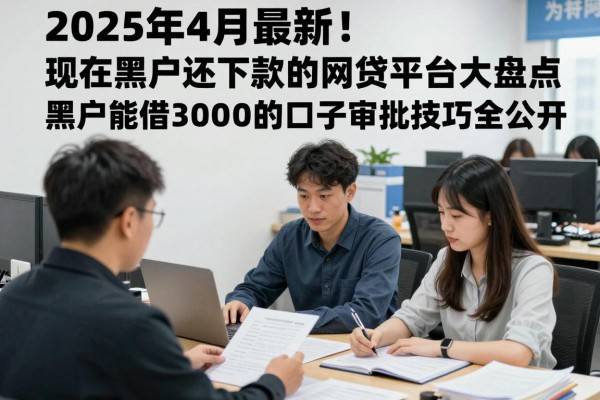 2025年4月最新!现在黑户还下款的网贷平台大盘点,黑户能借3000的口子审批技巧全公开