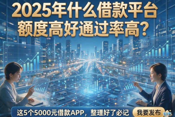2025年什么借款平台额度高好通过率高?这5个5000元借款APP,整理好了必记!