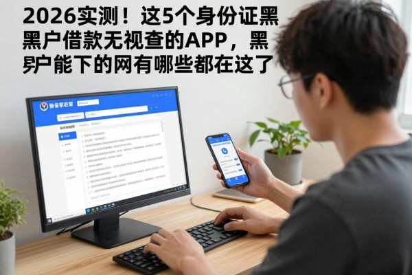 2026实测！这5个身份证黑户借款无视查的APP，黑户能下的网贷有哪些都在这了