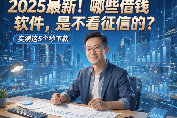 2025最新！哪些借钱软件是不看征信的？实测这5个秒下款