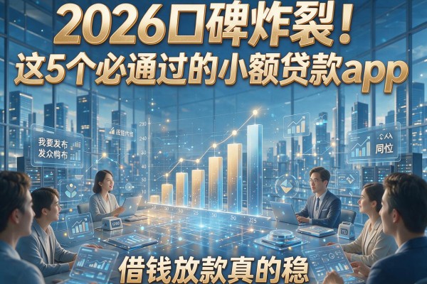 2026口碑炸裂!这5个必通过的小额贷款App,借钱放款真的稳!