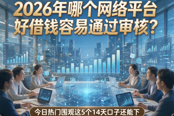 2026年哪个网络平台好借钱容易通过审核？今日热门围观这5个14天口子还能下！