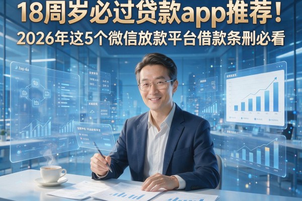 18周岁必过贷款app推荐!2026年这5个微信放款平台借款条款必看