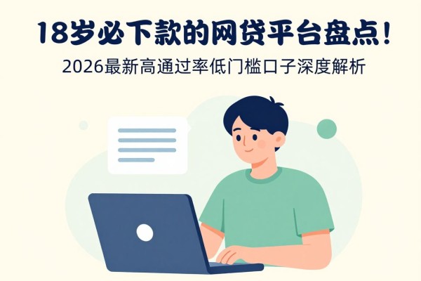 18岁必下款的网贷平台盘点!2026最新高通过率低门槛口子深度解析