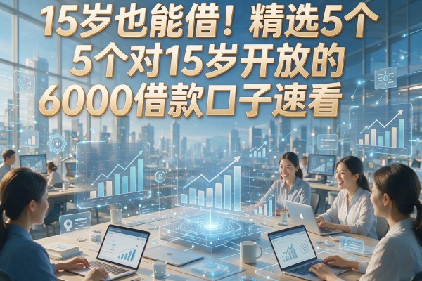 15岁也能借!精选5个对15岁开放的6000借款口子速看