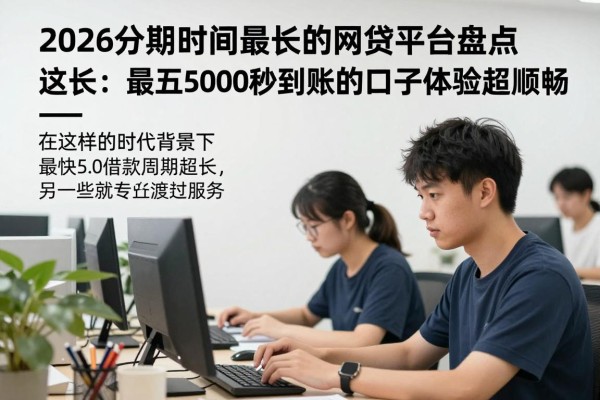 2026分期时间最长的网贷平台盘点:这五个借款周期超长、最快5000秒到账的口子体验超顺畅