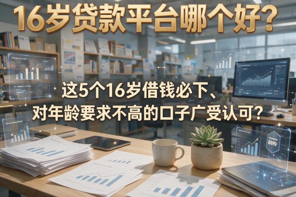 16岁贷款平台哪个好？这5个16岁借钱必下、对年龄要求不高的口子广受认可