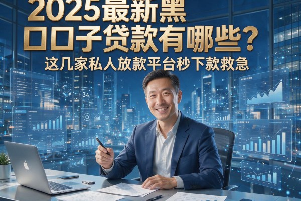 2025最新黑口子贷款有哪些?这几家私人放款平台秒下款救急