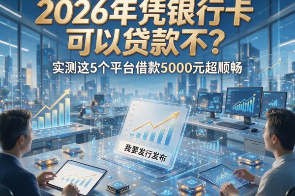 2026年凭银行卡可以贷款不?实测这5个平台借款5000元超顺畅