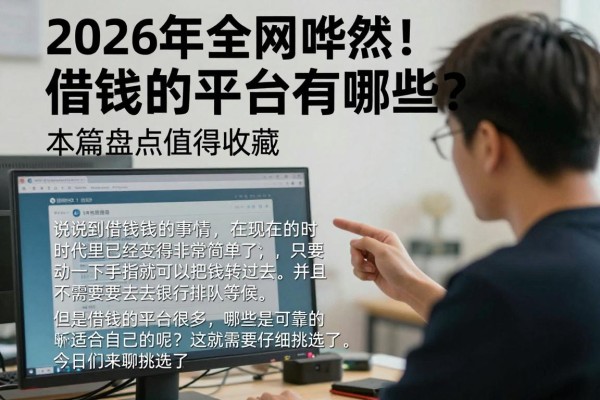2026年全网哗然!借钱的平台有哪些?本篇盘点值得收藏!