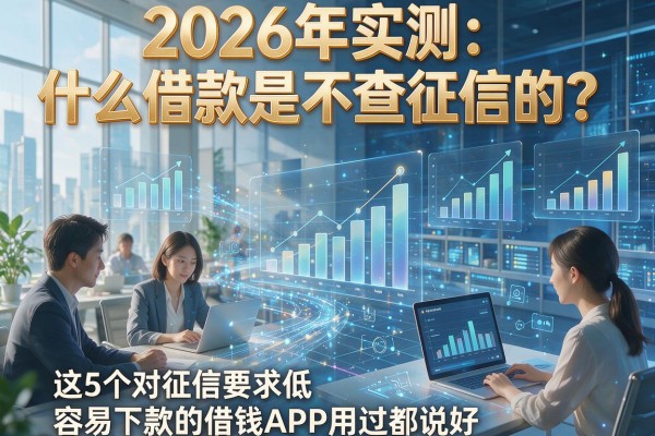 2026年实测:什么借款是不查征信的?这5个对征信要求低、容易下款的借钱APP用过都说好