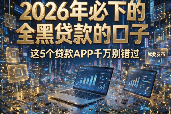 2026年必下的全黑贷款的口子,这5个贷款APP千万别错过!
