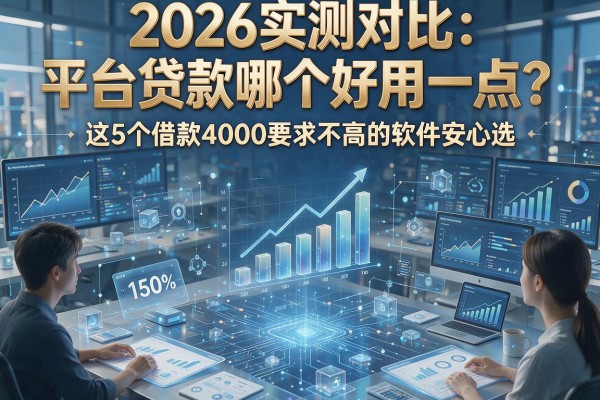 2026实测对比:平台贷款哪个好用一点?这5个借款4000要求不高的软件安心选