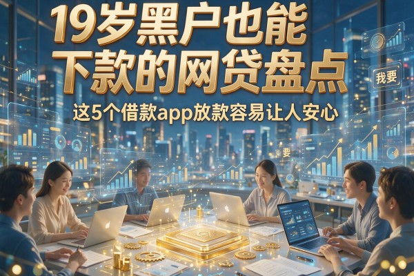 19岁黑户也能下款的网贷盘点，这5个借款app放款容易让人安心