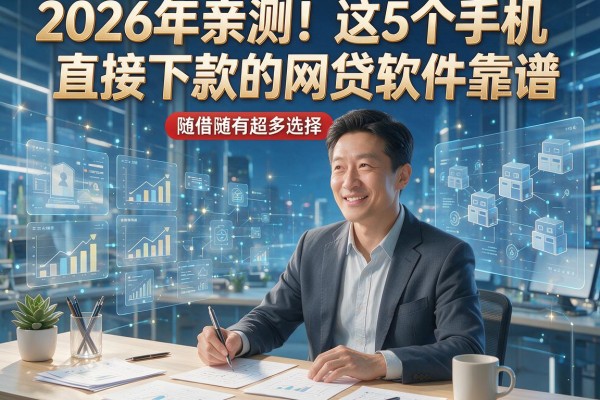 2026年亲测!这5个手机直接下款的网贷软件靠谱,随借随有超多选择