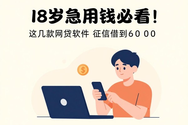 18岁急用钱必看!这几款网贷软件征信要求不高,轻松借到6000