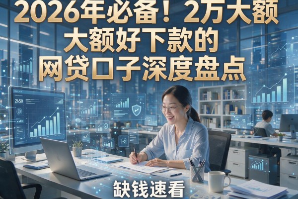 2026年必备！2万大额好下款的网贷口子深度盘点，缺钱速看