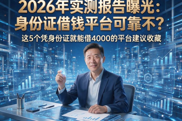 2026年实测报告曝光:身份证借钱平台可靠不?这5个凭身份证就能借4000的平台建议收藏!