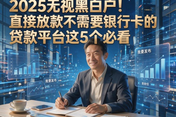 2025无视黑白户!直接放款不需要银行卡的贷款平台这5个必看!