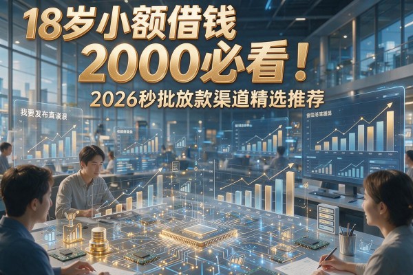 18岁小额借钱2000必看!2026秒批放款渠道精选推荐
