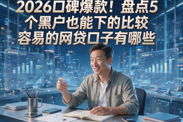 2026口碑爆款!盘点5个黑户也能下的比较容易的网贷口子有哪些