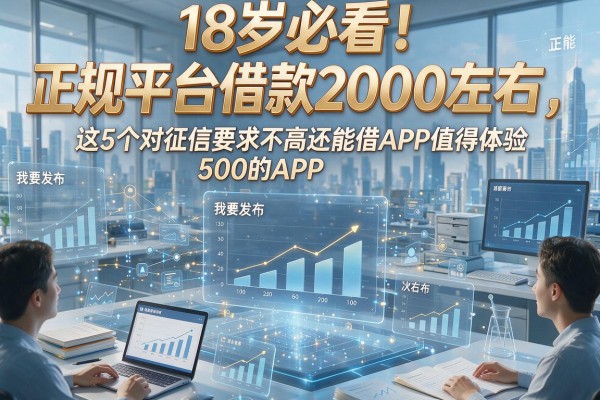 18岁必看!正规平台借款2000左右,这5个对征信要求不高还能借500的APP值得体验