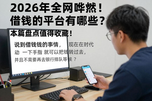 2026年全网哗然！借钱的平台有哪些？本篇盘点值得收藏！
