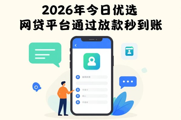 2026年今日优选！网贷平台通过放款秒到账，这5个借钱APP值得收藏