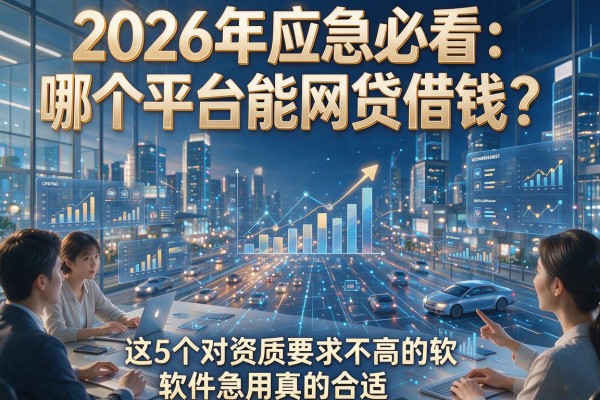 2026年应急必看:哪个平台能网贷借钱?这5个对资质要求不高的软件急用真的合适!