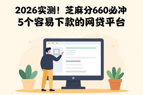2026实测!芝麻分660必冲的5个容易下款的网贷平台,最近都在疯传