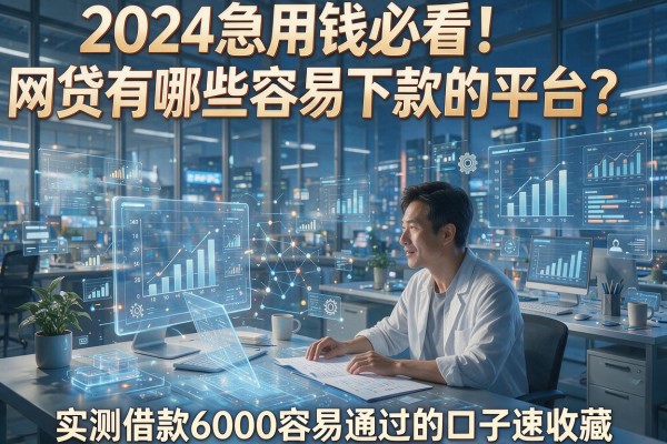 2024急用钱必看!网贷有哪些容易下款的平台?实测借款6000容易通过的口子速收藏
