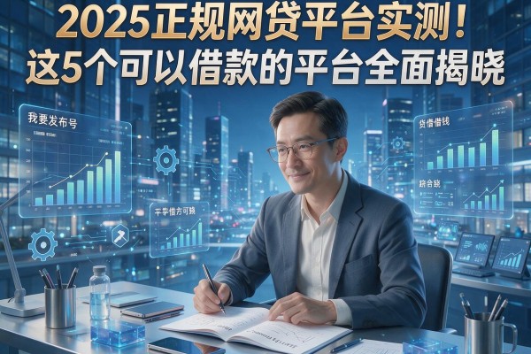 2025正规网贷平台实测！这5个可以借款的平台全面揭晓