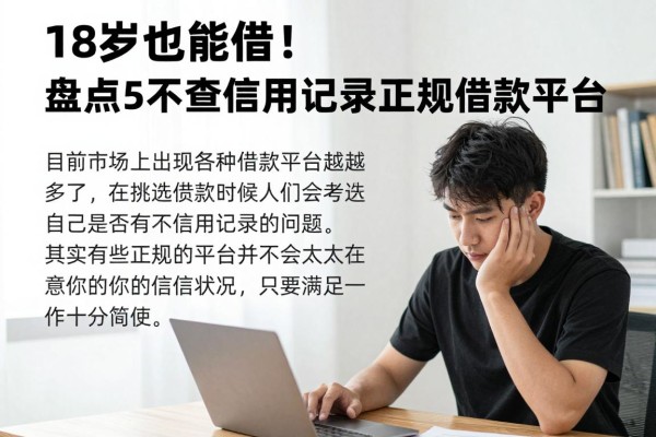 18岁也能借！盘点5个不查信用记录的正规借款平台