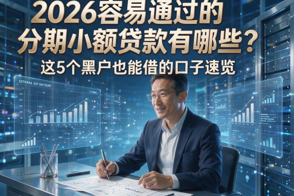 2026容易通过的分期小额贷款有哪些？这5个黑户也能借的口子速览！
