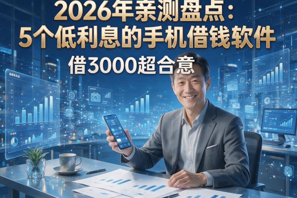 2026年亲测盘点:5个低利息的手机借钱软件,借3000超合意!