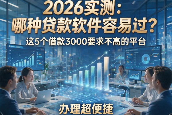 2026实测：哪种贷款软件容易过？这5个借款3000要求不高的平台，办理超便捷！