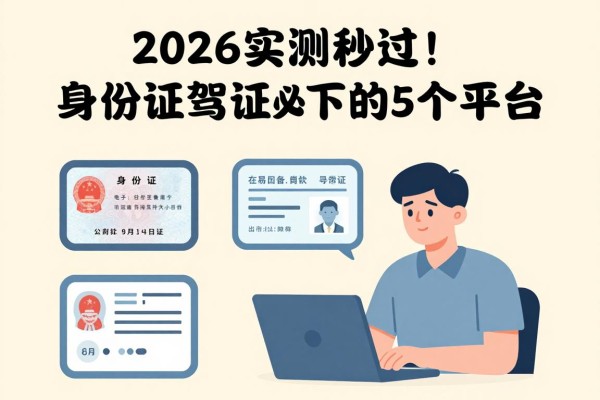 2026实测秒过!身份证驾驶证借钱必下的5个平台清点