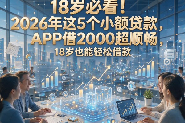 18岁必看！2026年这5个小额贷款APP借2000超顺畅，18岁也能轻松借款