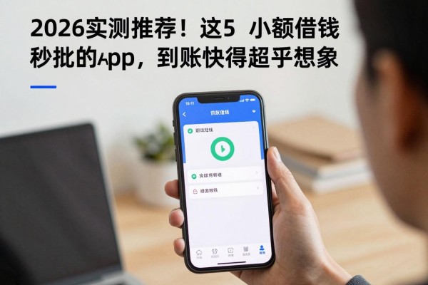 2026实测推荐!这5个小额借钱秒批的app,到账快得超乎想象