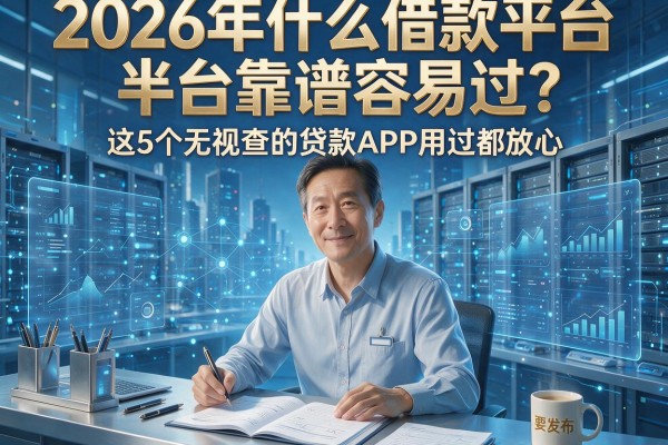 2026年什么借款平台靠谱容易过？这5个无视查的贷款APP用过都放心