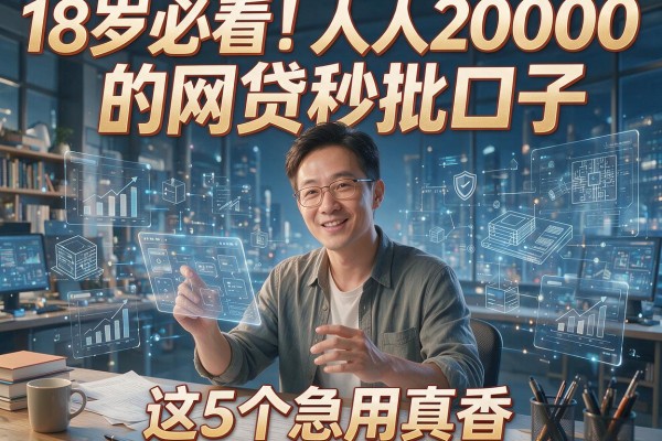 18岁必看!人人2000的网贷秒批口子,这5个急用真香!